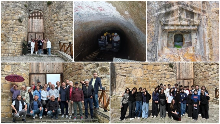 Ordu'daki 2 bin 500 yıllık Ünye Kalesi'ne ziyaretçi akını