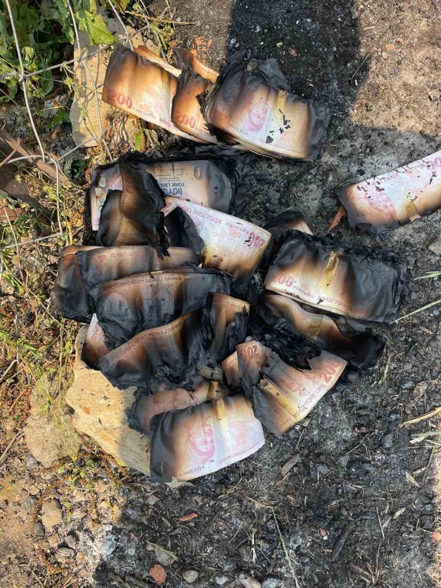 Yangında Küllere Dönen 80 Bin Lirası Merkez Bankası Tarafından Değiştirildi