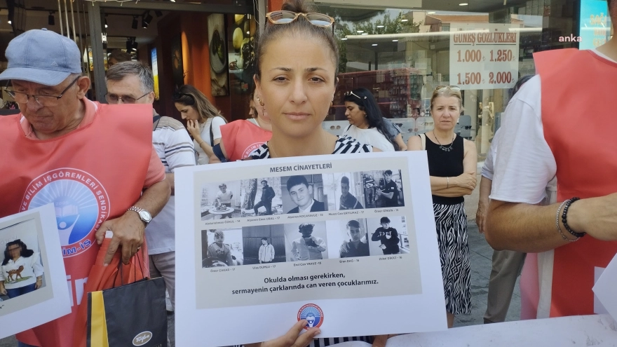 Eğitim-İş İzmir Şubeleri'nden 'Tekinsiz Eğitim, Tekinsiz Gelecek' Başlıklı Sert Tepki