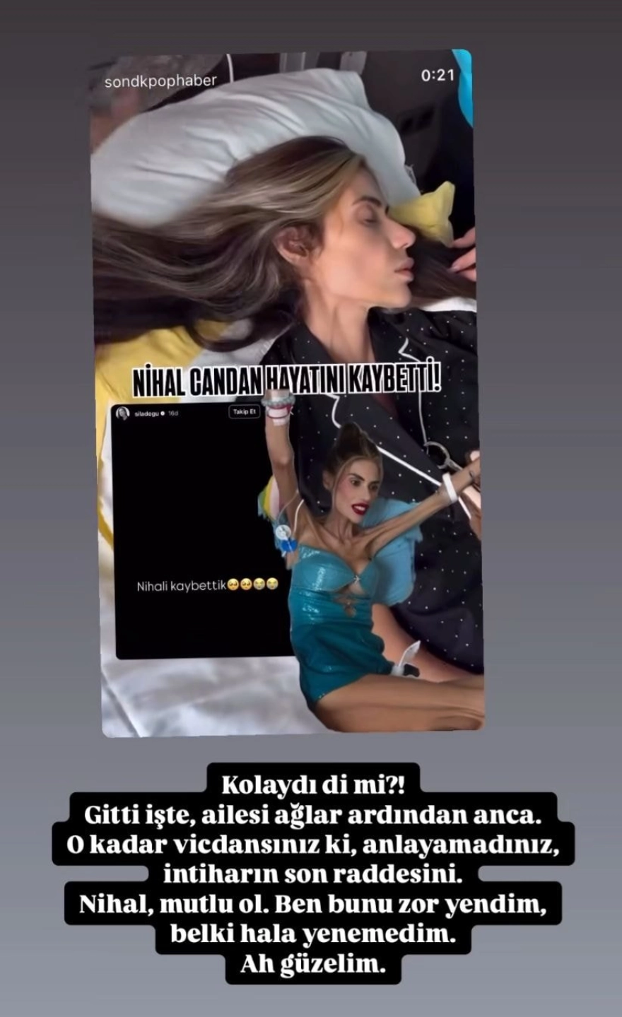 Ünlü şarkıcı 2017'den paylaştı: Nihal Candan ile aynı hastalığa yakalanmıştı