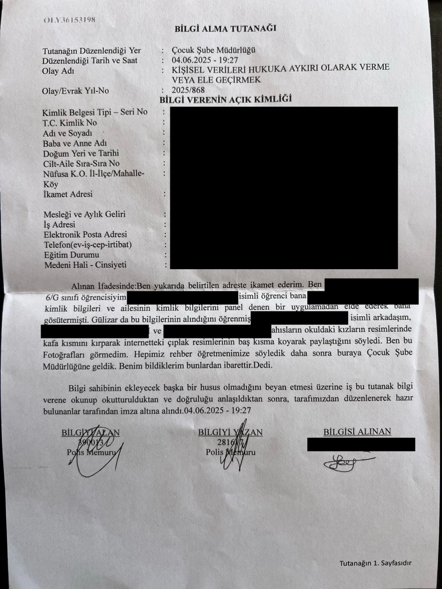 Ortaokullu iki çocuğun porno tuzağı: 11 kız çocuğunun ailesi şikayetçi oldu