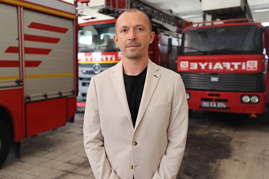 Nevşehir İtfaiyesi'nden elektrikli araç yangınlarını söndürmek için tekerlekli ekipman geliştirildi