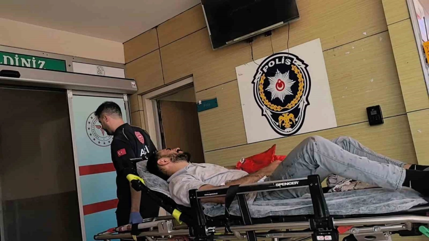 İşçi kolunu makineye kaptırdı