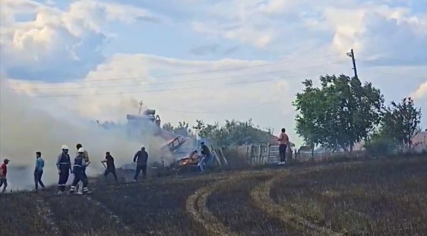 Tarlayı ateşe veren şüphelinin izini 96 saatlik çalışmayla polis buldu