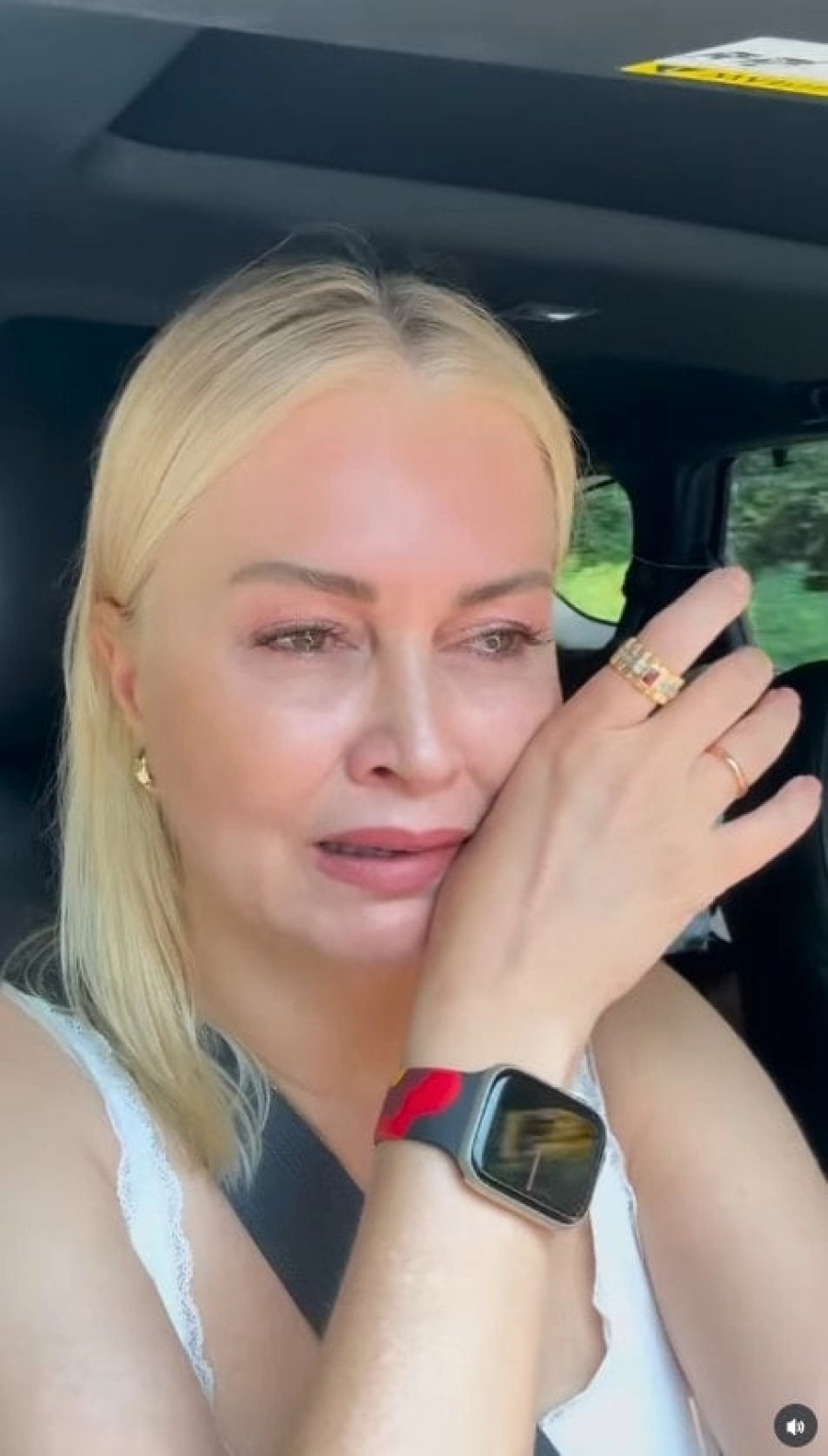 Didem Uzel'in direksiyon başındaki gözyaşları: Kamerayı açık unuttuğunu sandı!