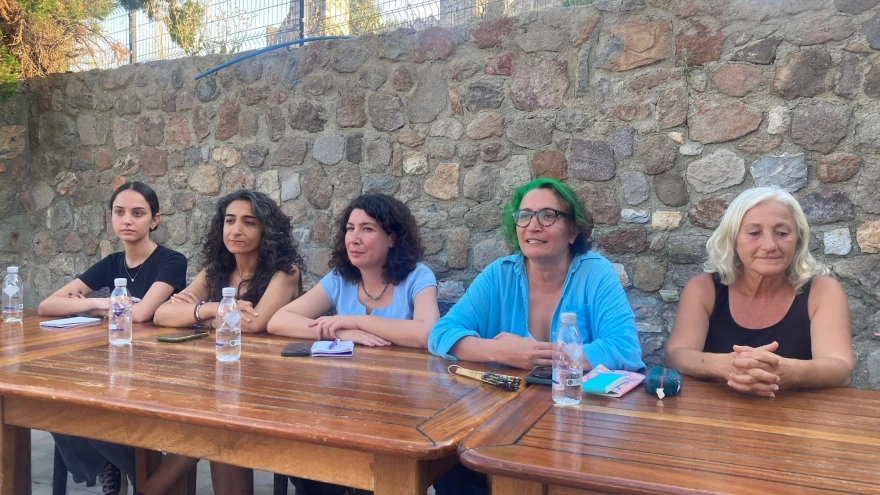 Kadınlar Bodrum'da barışı konuştu: 