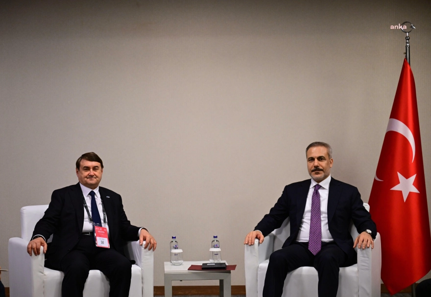 Dışişleri Bakanı Fidan, Rusya Devlet Başkanı Danışmanı Levitin'i Ağırladı