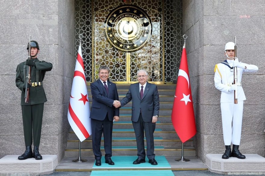 Milli Savunma Bakanı Güler, KKTC Başbakanı Üstel ile görüştü