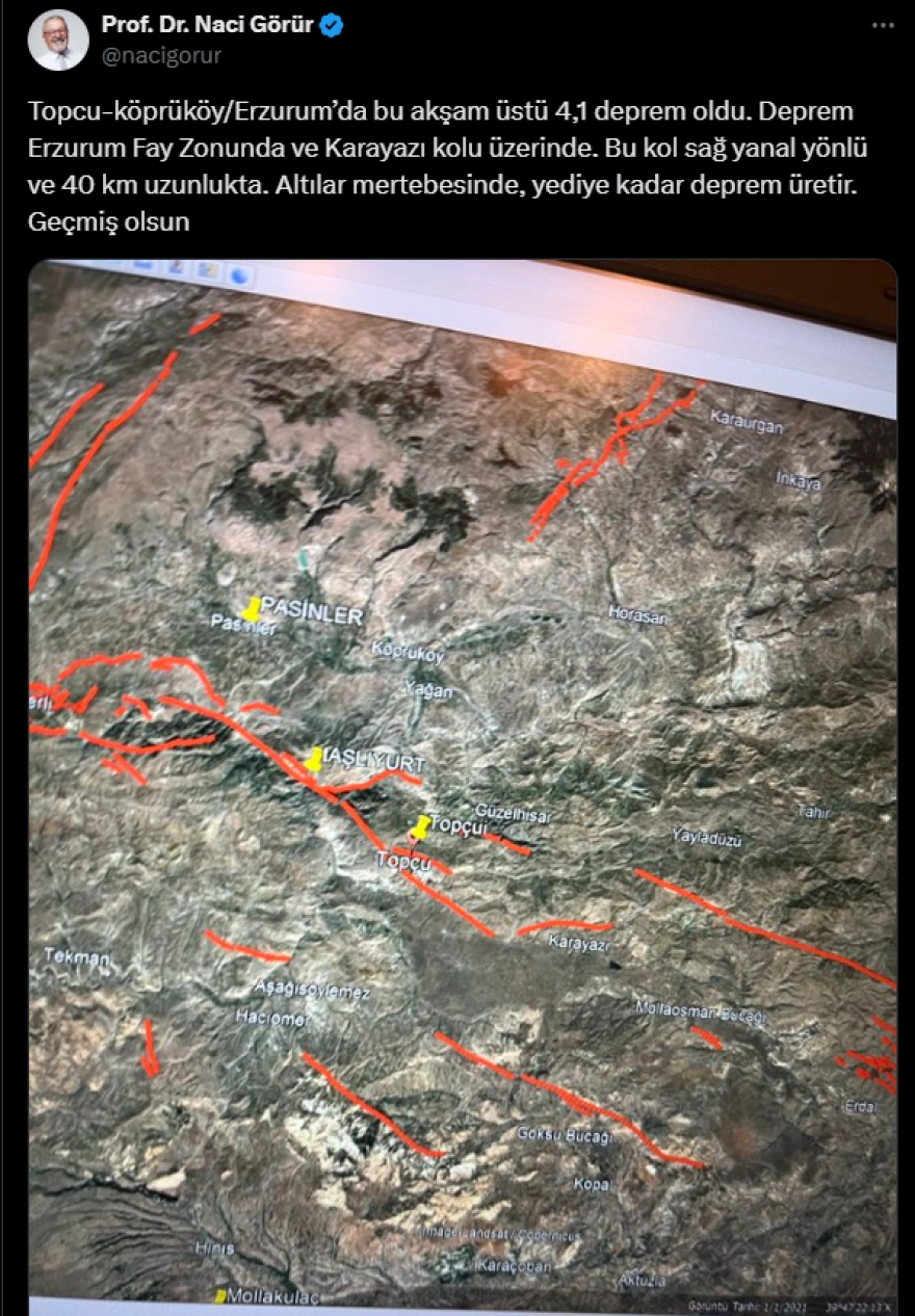 Naci Görür'den 'Yediye Kadar Deprem Üretebilir' Uyarısı