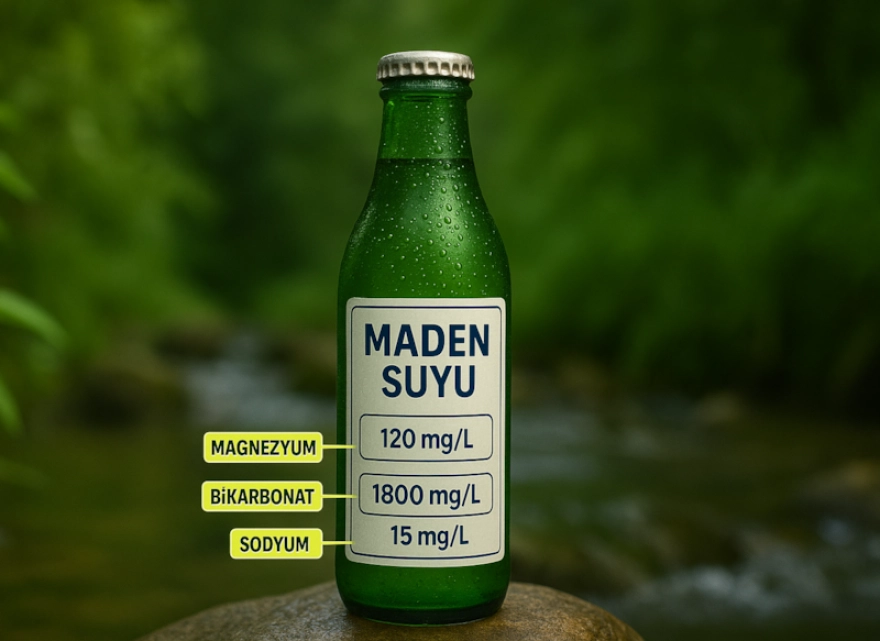 Maden suyu içmeden önce etiketini kontrol edin, hepsi aynı etkiyi yaratmıyor!