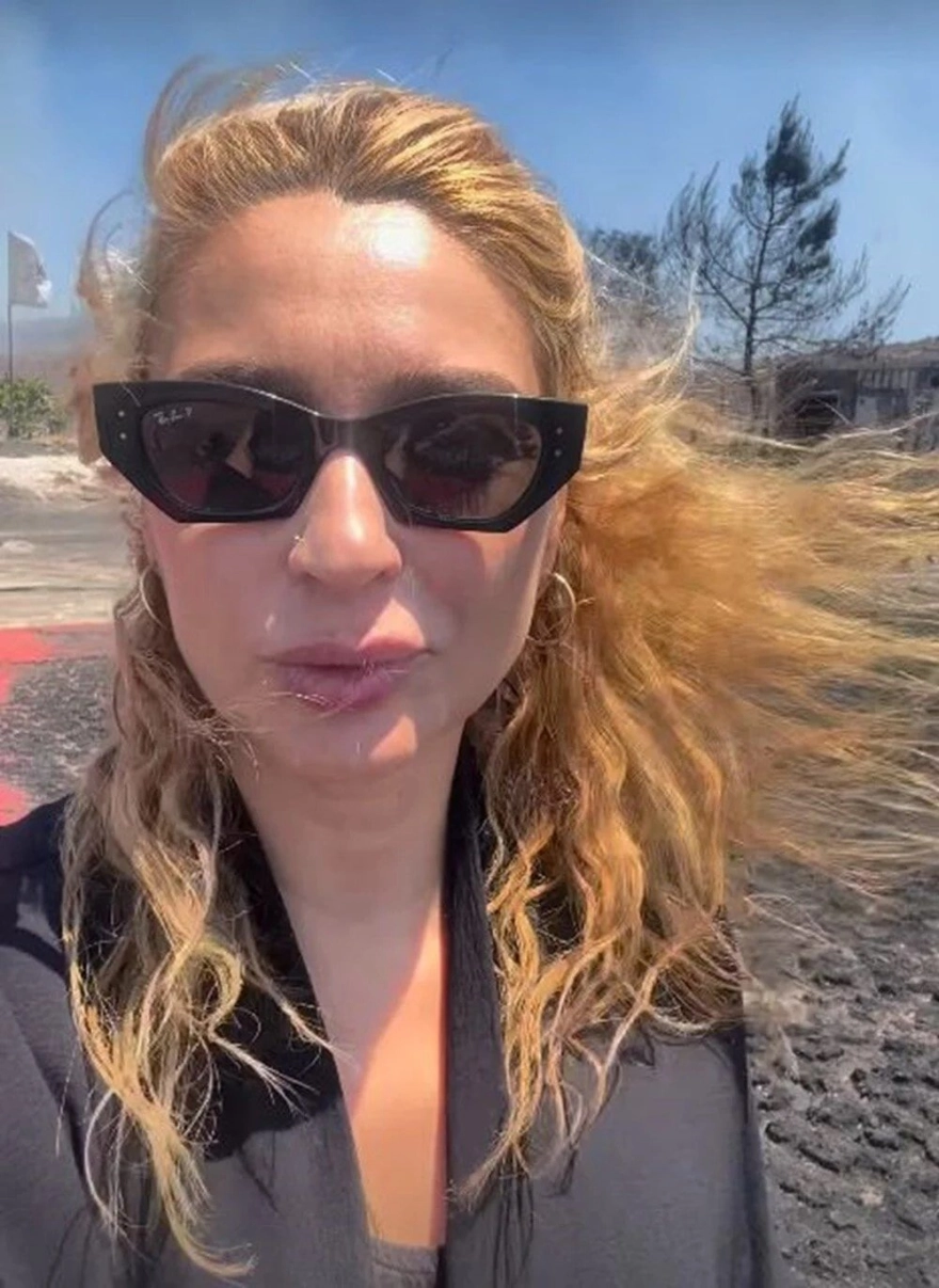 Ünlü İsim Küle Dönen Okulunun Son Halini Paylaştı