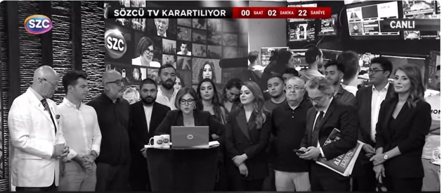 Daha önce hiç görülmemiş bir ceza uygulandı: SÖZCÜ TV on gün süreyle karartıldı!