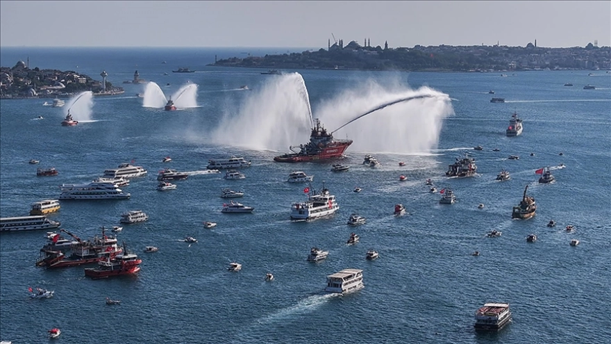 15 Temmuz Şehitleri Boğaz Geçişiyle Anıldı