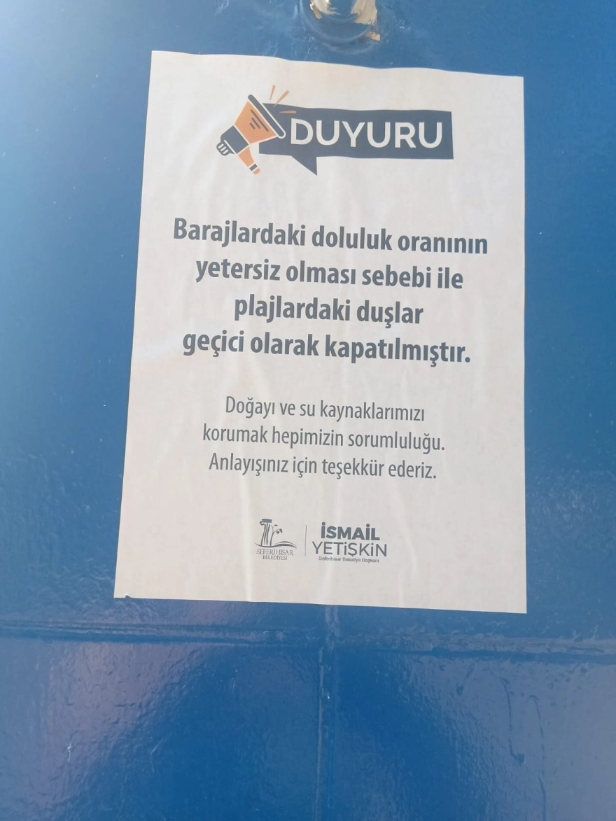 İzmir'de artan yaz sıcaklarıyla birlikte barajlardaki doluluk oranları düşüşe geçti.