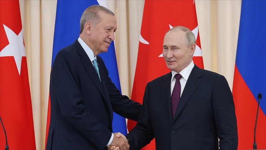 Cumhurbaşkanı Erdoğan, Rusya Devlet Başkanı Putin ile telefon görüşmesi gerçekleştirdi