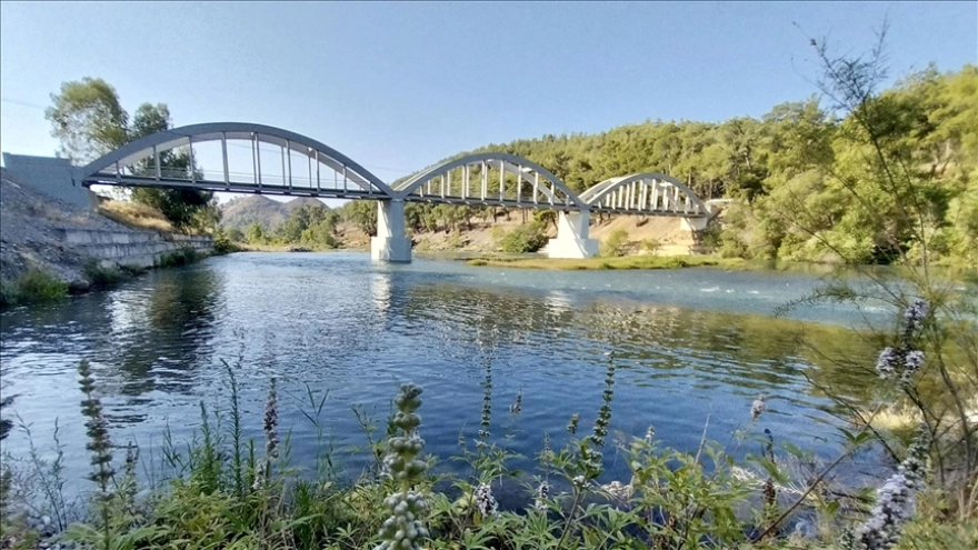 Muğla'daki tarihi Atatürk Köprüsü restore edildi