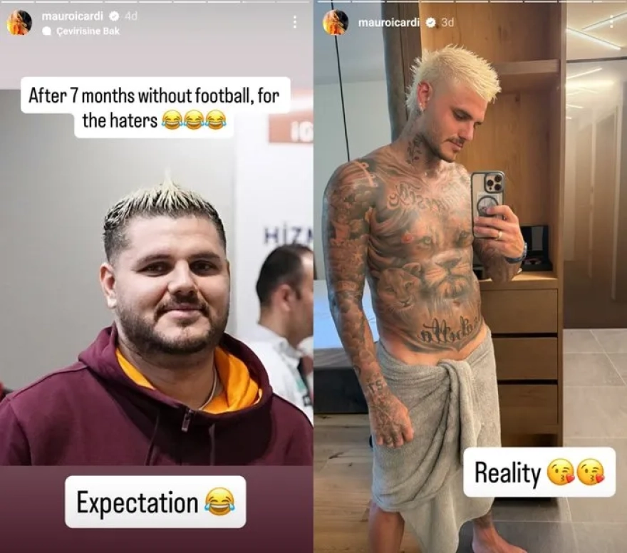 Mauro Icardi'nin sosyal medyadaki paylaşımı gündem oldu