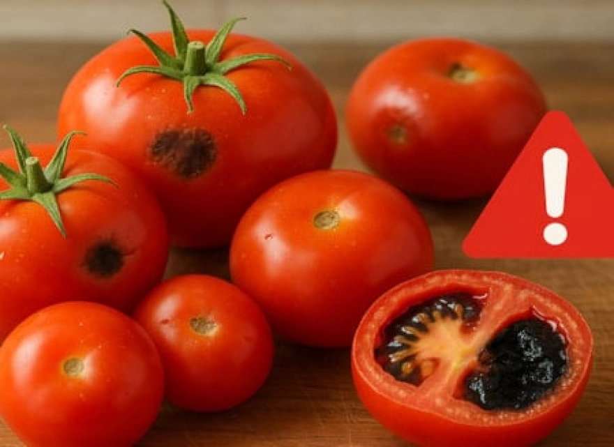 Domateste Salmonella Tehlikesi: Üzerindeki Bu İşaretlere Dikkat!