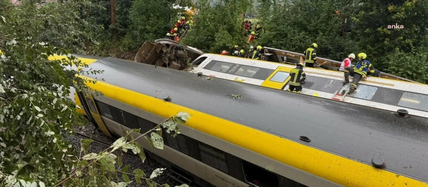 Almanya'nın Baden-Württemberg Eyaletindeki Tren Kazasında 3 Can Kaybı, 30'dan Fazla Yaralı