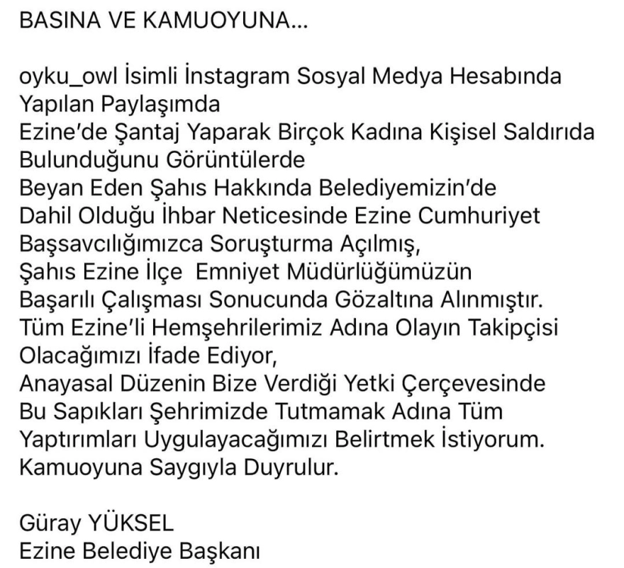 Kenti ayağa kaldıran 'kadınlara şantaj' skandalı