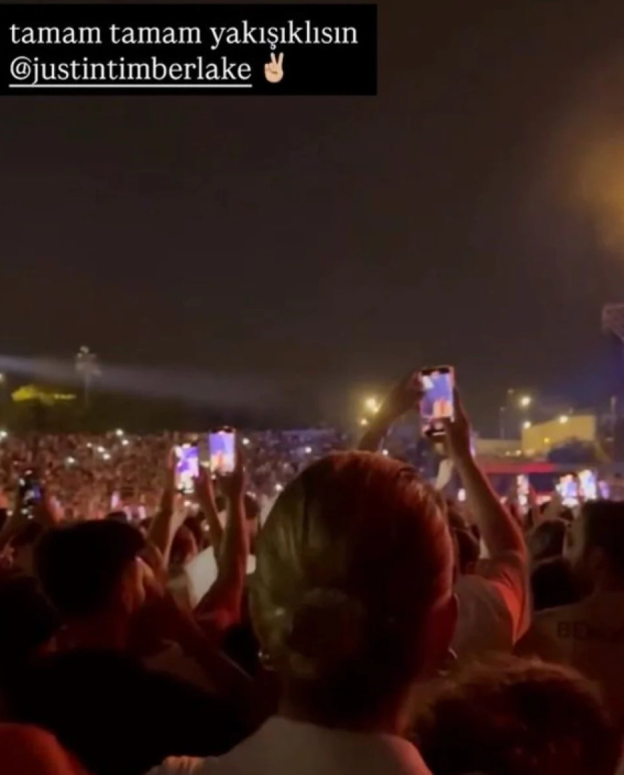 Global Star Justin Timberlake Holds Concert in Istanbul