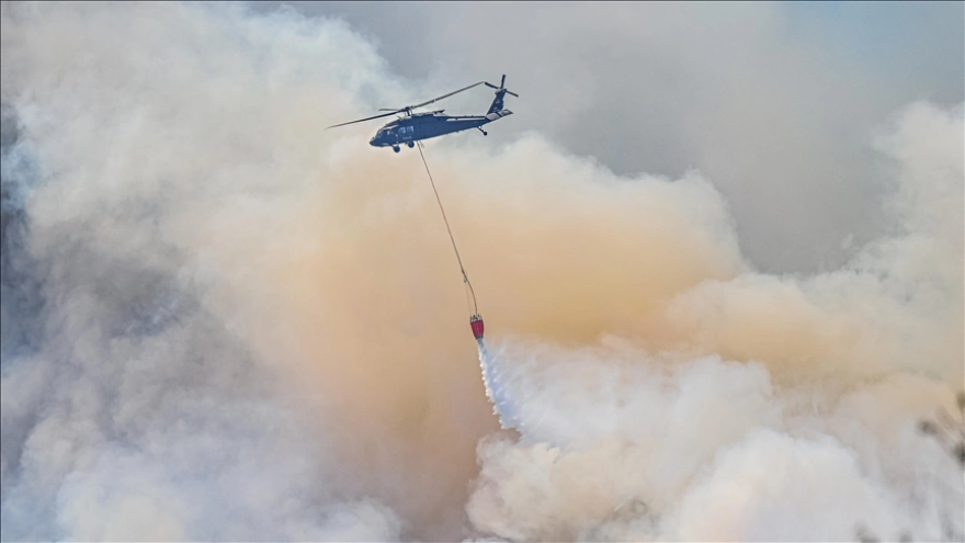 Bakan Yerlikaya, orman yangınlarıyla mücadelede herkesin büyük bir özveriyle görev yaptığını ifade etti