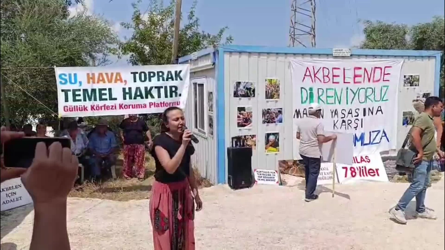Akbelen'de Köylülerden Yeni Maden Yasasına Tepki: 'Toprağımızı, Ağacımızı ve Geleceğimizi Vermeyeceğiz'