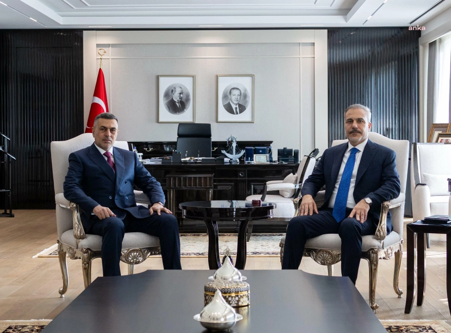 Dışişleri Bakanı Fidan, Basra Valisi Eydani'yi Ankara'da kabul etti