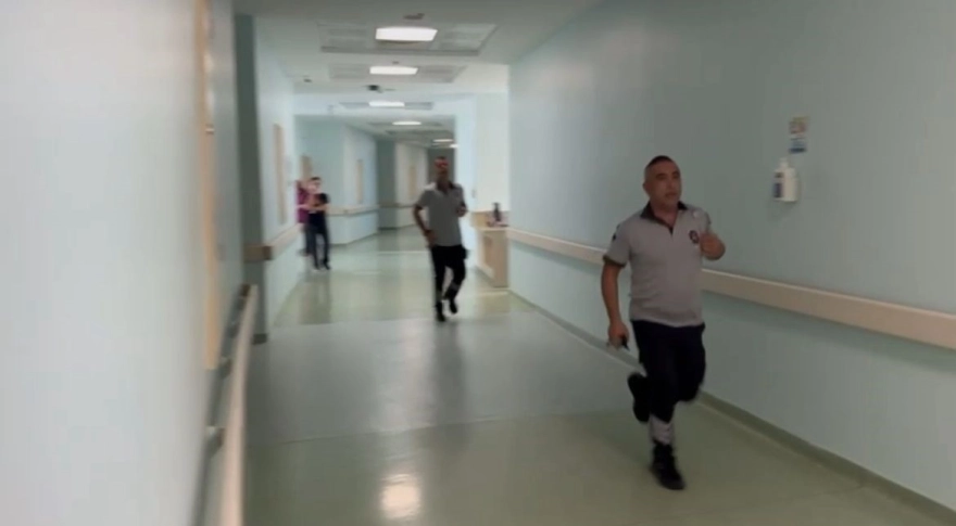 Düzce Atatürk Devlet Hastanesi, pembe kod tatbikatı gerçekleştirdi