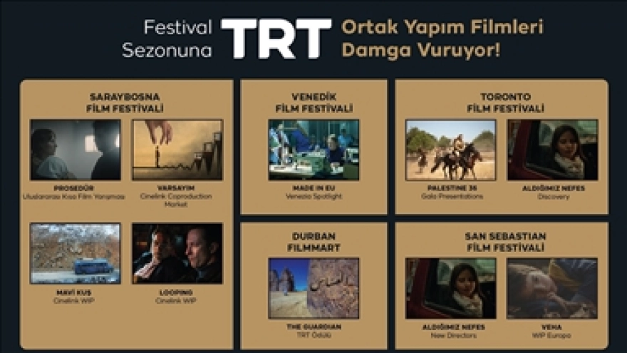 TRT destekli ve ortak yapımı filmler uluslararası film festivallerinde yer alacak