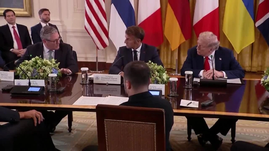 Beyaz Saray'da Gerçekleşen Tarihi Zirvede İngiltere Başbakanı Keir Starmer, Bu Toplantıyı Ukrayna ve Avrupa'nın Geleceği İçin Önemli Bir Adım Olarak Nitelendirdi