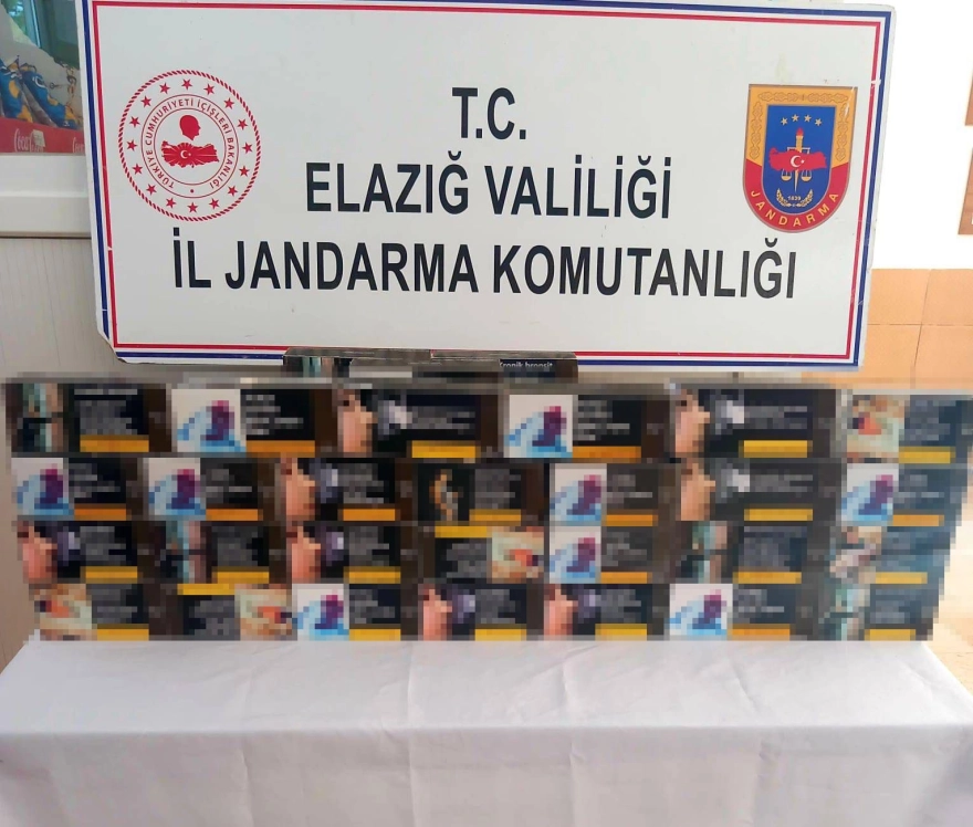 Elazığ'da Kaçak Sigara Operasyonu: Çok Sayıda Malzeme Ele Geçirildi