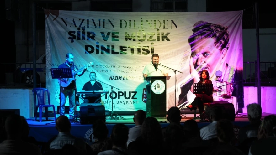 Vatan Şairi Nazım Hikmet Ran, Şiir ve Ezgilerle Anıldı
