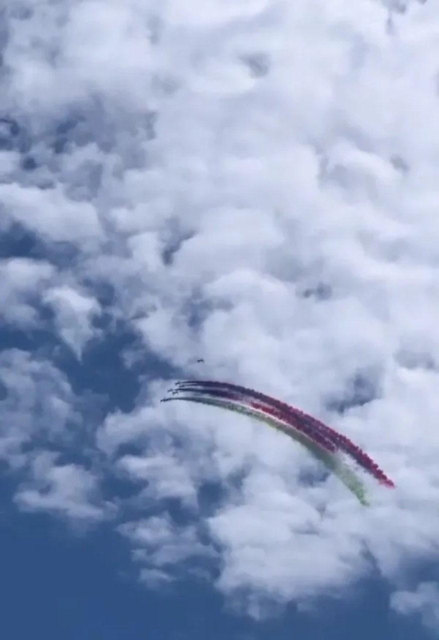 Teknofest 2023 öncesinde göz alıcı gösteri uçuşları gerçekleştirildi