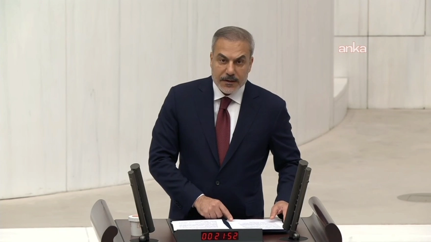 Türkiye Büyük Millet Meclisi Genel Kurulu, Gazze için olağanüstü toplanırken, Dışişleri Bakanı Hakan Fidan, İsrail ile ticareti tamamen kesen başka bir ülkenin olmadığını ifade etti.