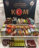Eskişehir'de 6 bin 171 adet kaçak eşya ele geçirildi, 1 kişi gözaltına alındı