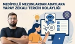 Medipol mezunları, adaylara yapay zeka ile tercih kolaylığı sağlıyor