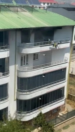 Bingöl'de Apartman Dairesinde Yangın