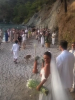 Bestemsu Özdemir ve Ersin Görkem Fethiye'de evlendi: İşte düğünden fotoğraflar.