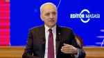 TBMM Başkanı Kurtulmuş, Anadolu Ajansı Editör Masasında Konuşuyor